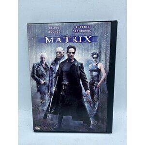 The Matrix DVD 1999 Keanu Reeves Laurence Fishburne Warner Bros Action Sci Fi